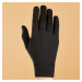 Detské jazdecké rukavice 100 čierne
