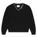 Calvin Klein Jeans Sveter 'Ceremony'  čierna / biela