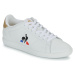 Le Coq Sportif  COURTSET_2  Nízke tenisky Biela