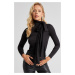 Cool & Sexy Women's Black Bow Blouse