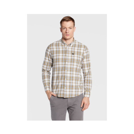 Lee Košeľa Button down L880DG85 112322587 Béžová Regular Fit