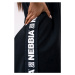 NEBBIA - Oversized šaty PLAYFUL RESTDAY 522 (black) - NEBBIA