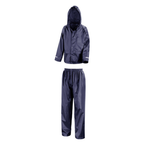 Result Juniorský oblek do dažďa R225J Navy