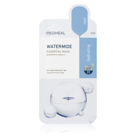 MEDIHEAL Essential Mask Watermide hydratačná plátienková maska pre rozjasnenie pleti