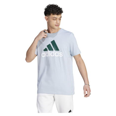 Pánske tričko na fitnes Soft Training modré Adidas