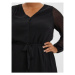 Vero Moda Curve Každodenné šaty Kaya 10280397 Čierna Regular Fit