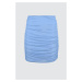 Trendyol Blue Drapeli Tulle Skirt