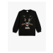 Koton Sweat Long Sleeve Crew Neck Tiger Printed Raised