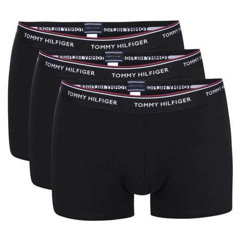 Kolekcia troch boxeriek v čiernej farbe Tommy Hilfiger