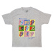 MTV tričko Rolling Stones Warhol Squares Šedá