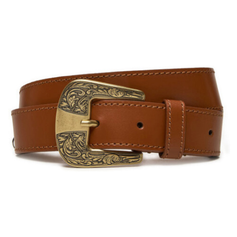 Wrangler Dámsky opasok Big Buckle 112358074 Hnedá