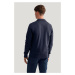 MIKINA GANT REG SHIELD FULL ZIP SWEAT EVENING BLUE