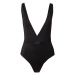 Karl Lagerfeld Jednodielne plavky 'Dna Shiny'  čierna