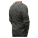 Pánsky sivý striekaný sveter