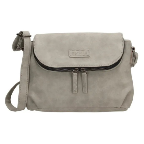 Sivá malá crossbody kabelka na rameno „Emerylis“