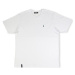 Organic Monkey  Spikey Lee T-Shirt - White  Tričká a polokošele Biela