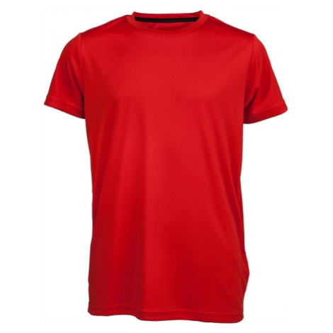 Kensis REDUS JNR Chlapčenské športové tričko, červená, veľkosť
