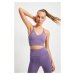 Trendyol Lilac Printed Support Sports Bra
