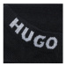 Hugo Súprava 3 párov vysokých dámskych ponožiek 3p As Uni Cc W 50483111 Čierna