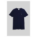 TRIČKO GANT SLIM PIQUE SS T-SHIRT EVENING BLUE