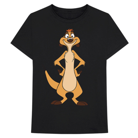 Disney tričko Lion King - Timon Stand Čierna