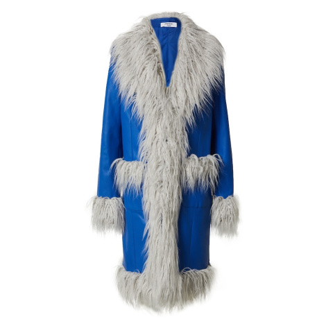 SHYX Prechodný kabát 'Nina'  kráľovská modrá / svetlosivá