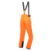 Alpine Pro Lermon Pánske lyžiarske nohavice MPAY615 neón pomaranč