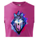 Detské tričko s potlačou vlka - originálne tričko s potlačou vlka