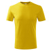 Malfini Classic New Detské tričko 135 žltá