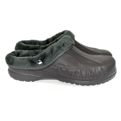 Pánske tmavo-sivé crocsy FLAME John-C