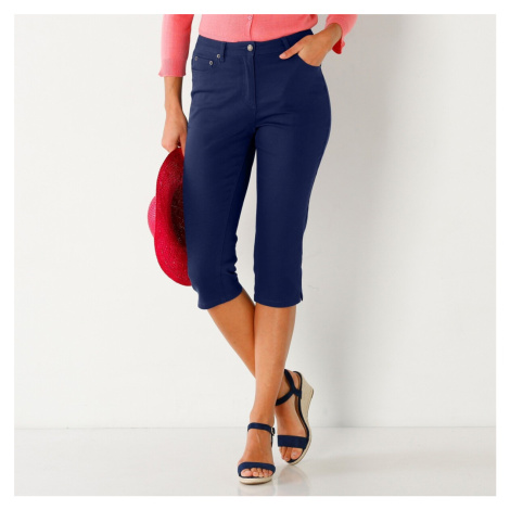 Úzke farebné 3/4 nohavice Blancheporte