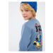 LC Waikiki Boys' Crew Neck Nostalgic Monkey Printed Long Sleeve Sweatshirt