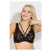 Dámska podprsenka JASMIN BRALETTE 19152 BLACK