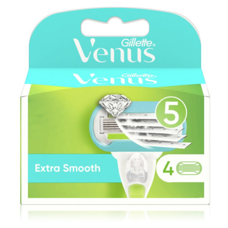 Gillette Venus Extra Smooth náhradné žiletky