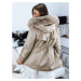 Trendová dámska bunda s kapucňou
