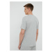 Pyžamové tričko Calvin Klein Underwear šedá farba, melanžová