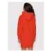 Superdry Úpletové šaty Tonal City W8010922A Červená Relaxed Fit