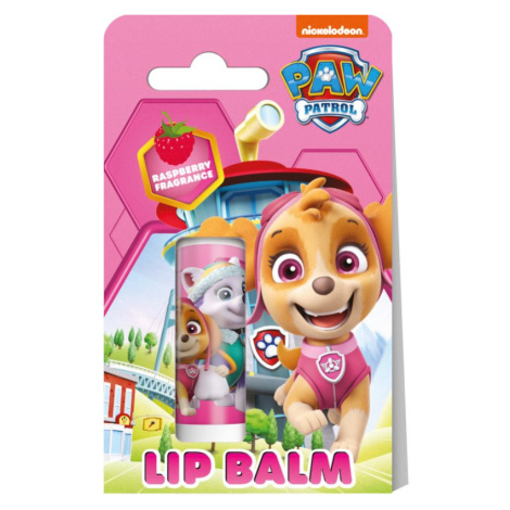 Nickelodeon Paw Patrol Lip Balm balzam na pery pre deti Raspberry