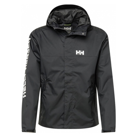 HELLY HANSEN Funkčná bunda 'ERVIK'  čierna / biela