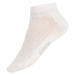Litex Unisex športové nízke ponožky 9A020 Biela