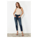 Trendyol Blue High Waist Mom Jeans