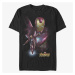 Queens Marvel Avengers: Infinity War - Space Suit Men's T-Shirt Black