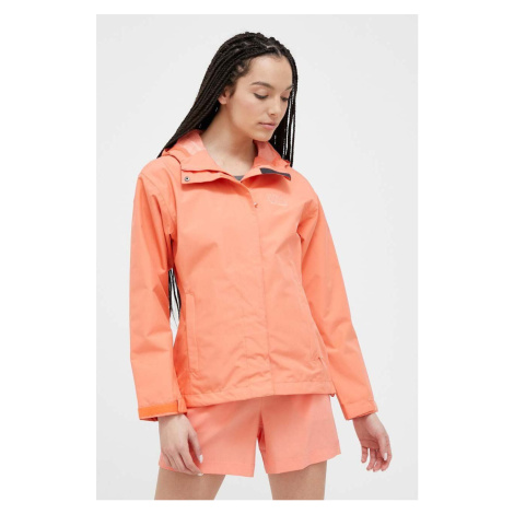 Nepremokavá bunda Helly Hansen Seven dámska, oranžová farba, 62066