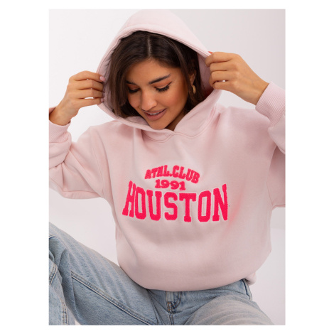 Light pink oversize hoodie