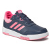 Dievčenská rekreačná obuv ADIDAS Tensaur Sport 2.0 shadow navy lucid pink bliss pink