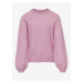 Ružový dievčenský sveter ONLY