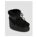 Dámske čierne Snehule Moon Boot Icon Low Faux Fur