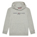 Tommy Hilfiger Mikina Essential KS0KS00213 Sivá Regular Fit