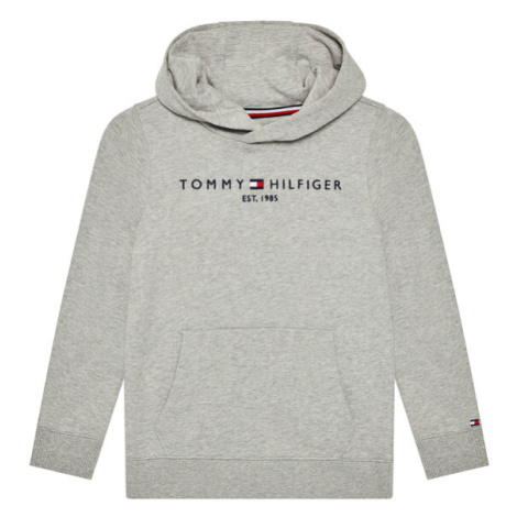 Tommy Hilfiger Mikina Essential KS0KS00213 Sivá Regular Fit