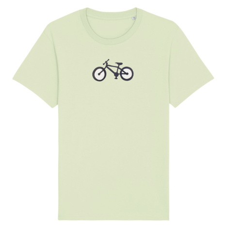 Tričko Pískacie bicykel svetlo zelené Fusakle
